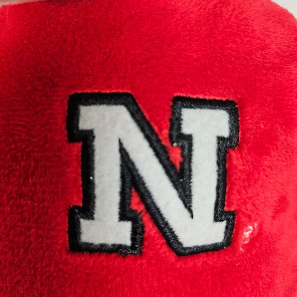 Nebraska Cornhuskers Reverse-A-PAL Plush Toy NCAA, Stuffed Mascot And Football - Picture 8 of 10